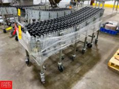 Nestaflex 226 Accordion Roller Conveyor, Dimensions = 18