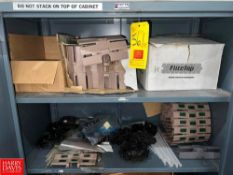 Assorted Conveyor Chain, Wiring, Seals and Global Industrial Cabinet, Dimensions = 4' Length x 2' Wi