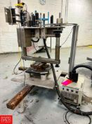 Quadrel Labeling Systems Labeler, Model: 60, S/N: 0600-035B with Timing Spacer Wheel and Belt (Subje