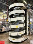 Siemens Spiral Conveyor, Model: Demantic APC, Dimensions = 12' Drop x 16