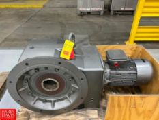 2016 30 HP 1,765 RPM Nord Reducer, Type: SK - Rigging Fee: $150