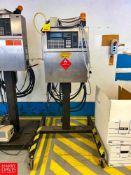 Videojet Mobile S/S Coder, Model: Excel Series 170I, S/N: 983640037WD - Rigging Fee: $150