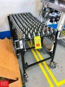 Uline Accordion Roller Conveyor, Dimension = 18