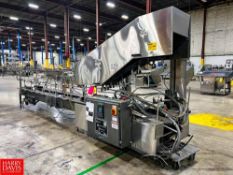 Hamrick Manufacturing Service S/S Uncaser, Model: VOCFD, S/N: 07-1528 with Allen-Bradley PanelView 3