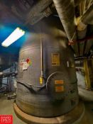 Belding Fiberglass 10,000 Gallon Jacketed Tank, S/N: JS3726A, Dimensions = 114