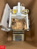 Mettler Toledo Balance, Fisher Brand Hydrometers, Oakton pH 700 Meter and Corning Stirrer/Hot Plate