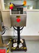 Videojet S/S Coder, Model: Excel with Mobile Stand - Rigging Fee: $150