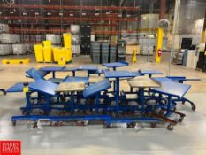 Global Industrial Mobile Desks with Adjustable Height and Tilt, Dimensions = 22