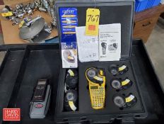 Handheld Labeler and Dwyer Digital Manometer - Rigging Fee: $25