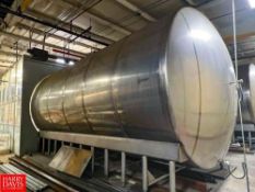 DCI 20,000 Gallon Horizontal 316L S/S Tank, S/N: JS3643B, Dimensions = 13'3
