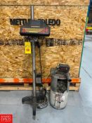 Marsh Air Driven Systems Inkjet Coder with HMI on Stand - Rigging Fee: $100