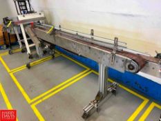 Garvey S/S Framed Conveyor with Drive and Controls, Dimensions = 8' x 4.5