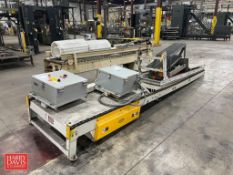 Pallet, Roller/Belt and Roller Conveyor Sections, Dimensions = 16' x 3', 10' x 26