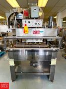 Kaps-All Capper, Model: C, S/N: 2095 with Feed Systems S/S Hopper, Model: FSRF-24, S/N: 973 - Riggin