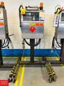 Videojet Mobile S/S Coder, Model: Excel Series 170I, S/N: 983640036WD - Rigging Fee: $150