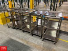 Lakeside S/S 200 LB Capacity Carts, Dimensions = 2' x 16