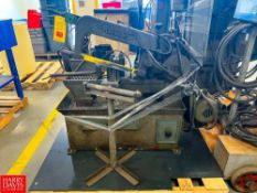 Racine Horizontal Power Hacksaw with (4) NEW Blades - Rigging Fee: $200