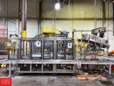 Ronchi 24-Valve Filler/12-Valve Capper, Model: Exacta/R/24/12, S/N: 3408/MB with Allen-Bradley Panel