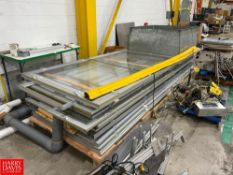 (11) Room Enclosure Panels, Dimensions = up to 12' x 57