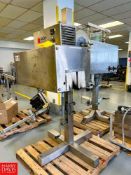 Axon Corporation S/S Heat Tunnel, Model: EZ-36-BR, S/N: E-91049 with S/S Adjustable Stand - Rigging