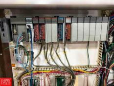 Allen-Bradley SLC 5/05 CPU with (6) I/O Cards, (4) Powerflex 4 Variable-Frequency Drives and (2) 130