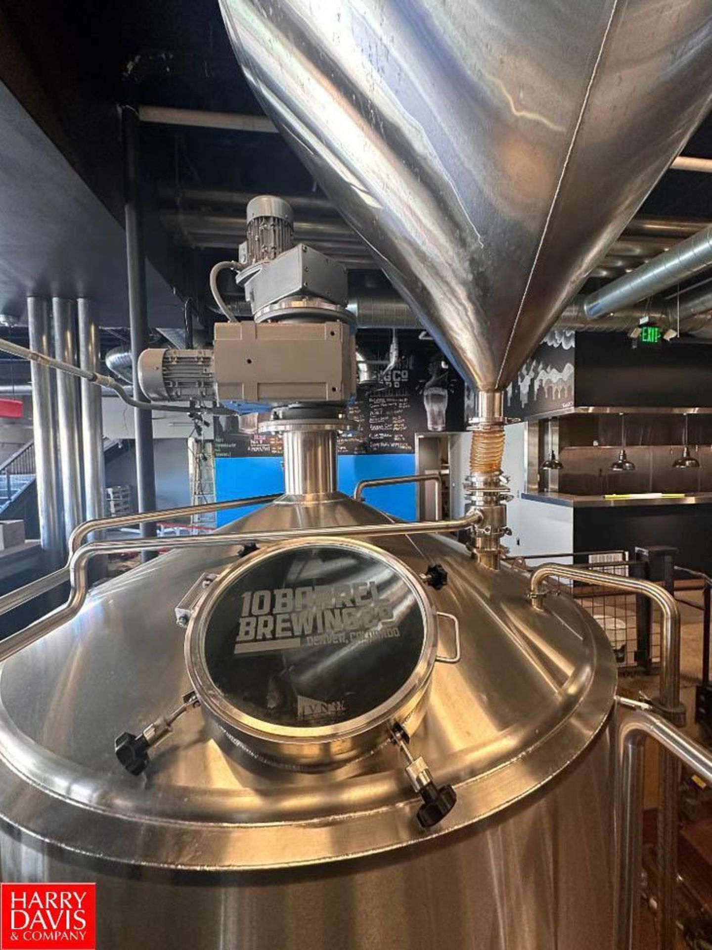 2016 JVNW 20 Barrel 2-Vessel Automatic Direct Fire Brewhouse with 30 Barrel Hot Liquor Tank, Thermal - Image 6 of 9