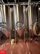 2016 JVNW 20 Barrel Dual Zone Fermenter (Subject to Bulk Bid) - Rigging Fee: $3,500