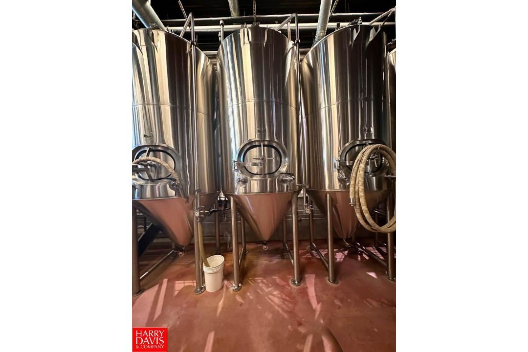 2016 JVNW 20 Barrel Dual Zone Fermenter (Subject to Bulk Bid) - Rigging Fee: $3,500