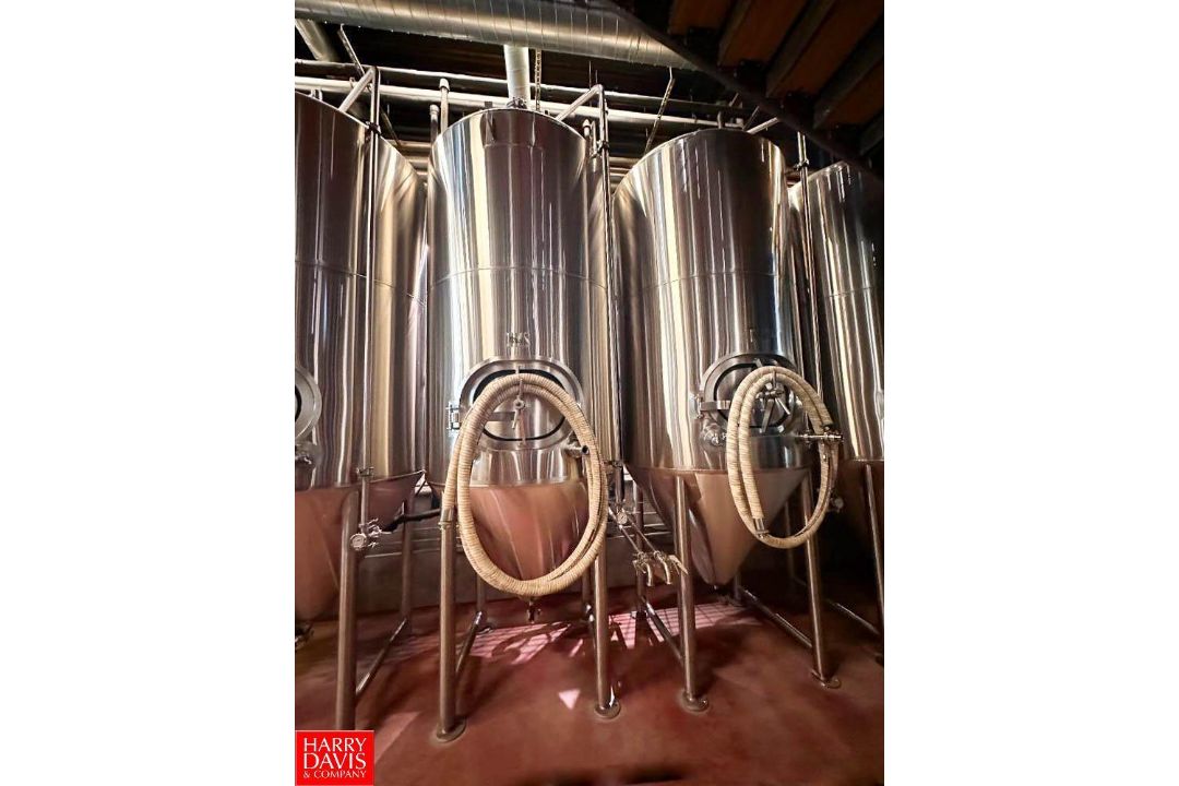2016 JVNW 20 Barrel Dual Zone Fermenter (Subject to Bulk Bid) - Rigging Fee: $3,500