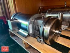 Ampco 5 HP Centrifugal Pump with Baldor S/S Clad 3,500 RPM Motor and 2