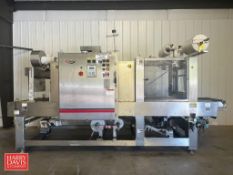 Delkor S/S Shrink Tunnel, Model: 25TW-288SS, S/N: SP-2420 with Arpac Group S/S Enclosure