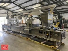 Rademaker S/S Dual Pie Filling Line with Allen-Bradley PanelView Plus 1250 Touchscreen Controls