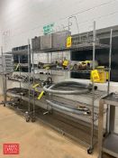 (2) Mobile S/S Metro Racks - Rigging Fee: $75