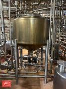 200 Gallon Dome-Top, Cone-Bottom S/S Tank with 2-Way, 2