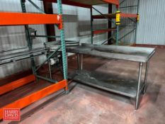 S/S Framed Power Conveyor, Dimensions = 21' x 3.25