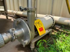 Fristam 2.5 HP Centrifugal Pump, Model: FPX3521-140, S/N: FPX35210903521 with 3