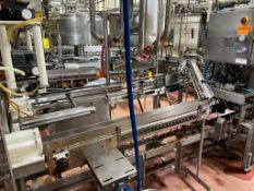 Dual-Lane Serpentine S/S Framed Power Conveyor, Dimensions = 16' x 3.5