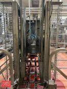 Cannon Equipment S/S Case Stacker with Allen-Bradley SLC 5/01 CPU with (2) I/O Cards and Power