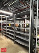Shelving, Dimensions = 4' x 2' x 7' Height - Rigging Fee: $300