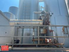 Shell/Tube Heat Exchanger with Pump and S/S Rack - Rigging Fee: $450