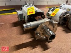 Fristam 7.5 HP Centrifugal Pump, Model: FPX3451-250, S/N: FPX34510300512 with 2.5