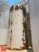 DCI 6,000 Gallon Jacketed S/S Silo, S/N: 88-D-36361-B with Horizontal Agitation, (2) S/S Tank Valves