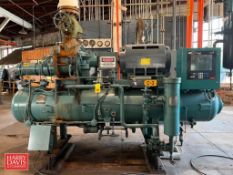 Frick 300 HP, 3,600 RPM, 300 PSIG Rotary Screw Compressor Unit, Model: RWB 11 134 H