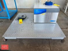 Global Industrial 5,000 LB Capacity Pallet Scale with Digital Display, Dimensions = 47