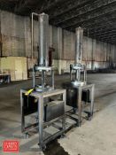 Interchain 21 Liter 316L S/S Hydraulic Piston Column, Part No: HPC-200 - Rigging Fee: $150