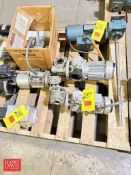 (3) Motorario and MGM Gear Reducing Drive - Rigging Fee: $25