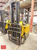 Drexel 2, 200 LB Capacity, Narrow Aisle Sit-Down Electric Fork Truck, Model: SLT-22