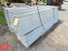 Span-Track Roller Conveyor, Dimensions = 96' Length x 9.5