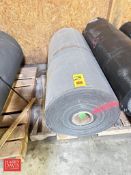 3MM Thick Rough Fabric Conveyor Belting, Dimensions = 222' Length x 59.5