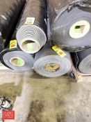 3MM Thick Rough Fabric Conveyor, Dimensions = 102' Length x 59.5